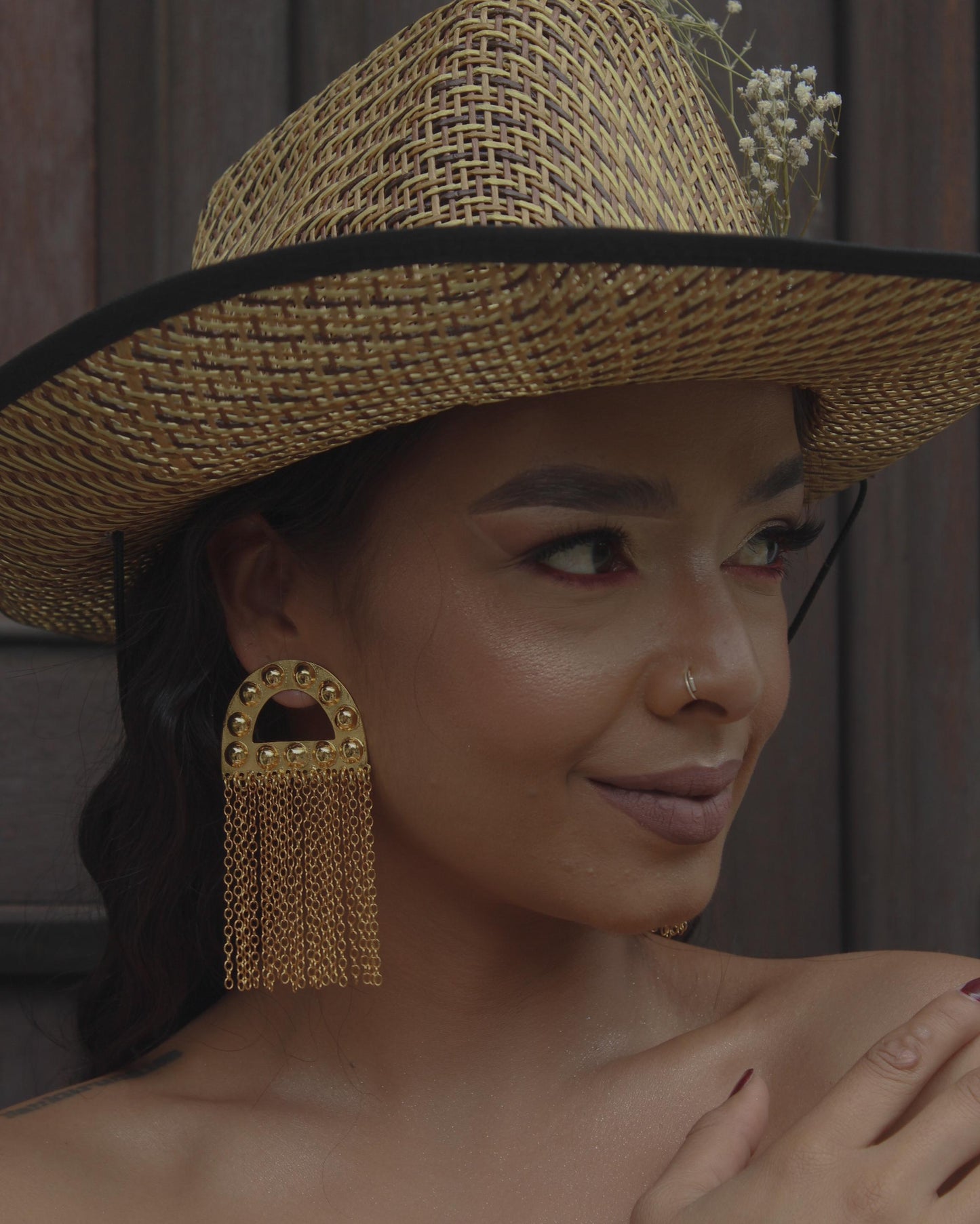 Luxury Earrings | Aretes Cadena De Lujo