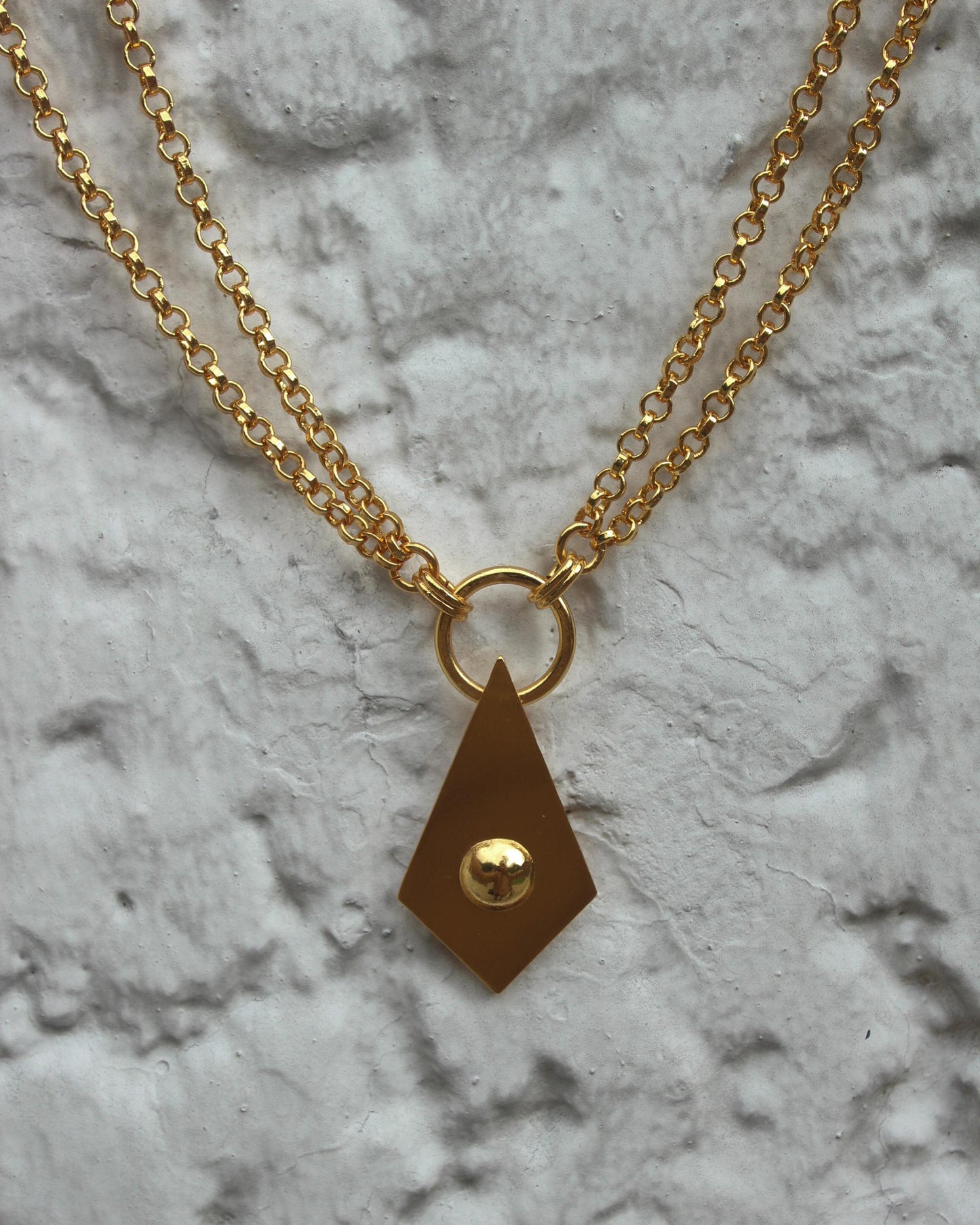 Double Triangle Chain/ Cadena doble, triangulo