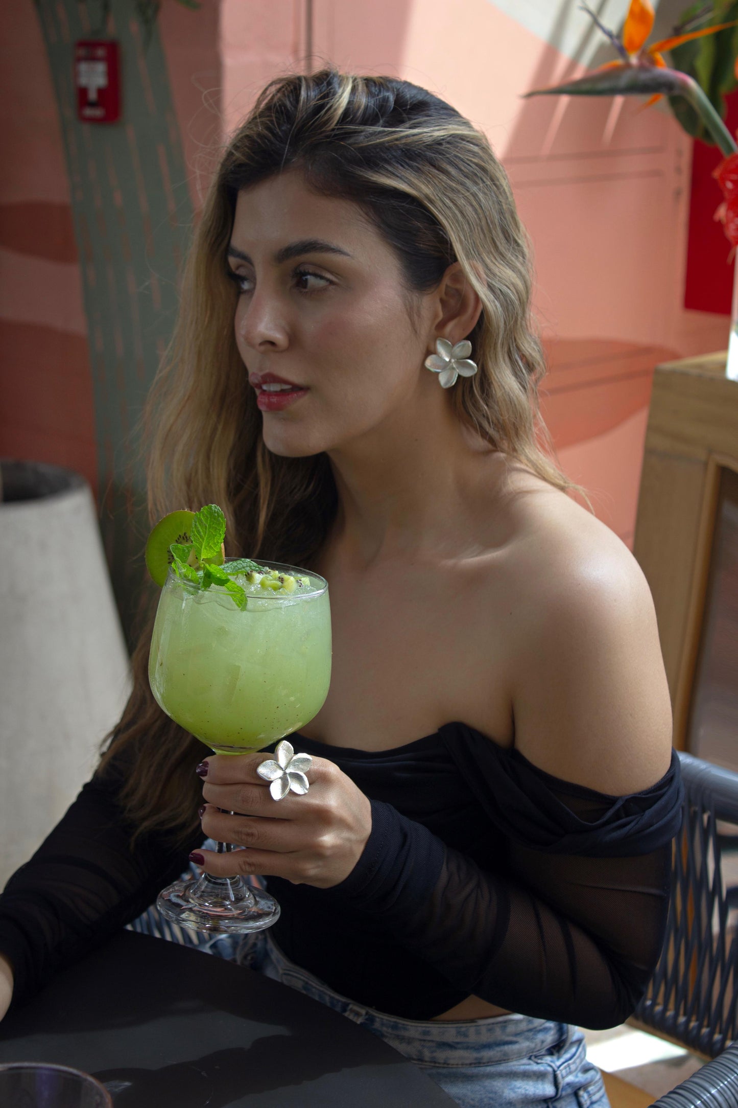 Silver Bloom Ring/ Anillo Florecer plateado