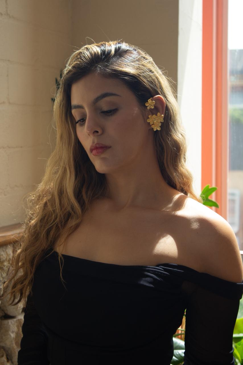 Earcuff Bloom/Orejera Florecer