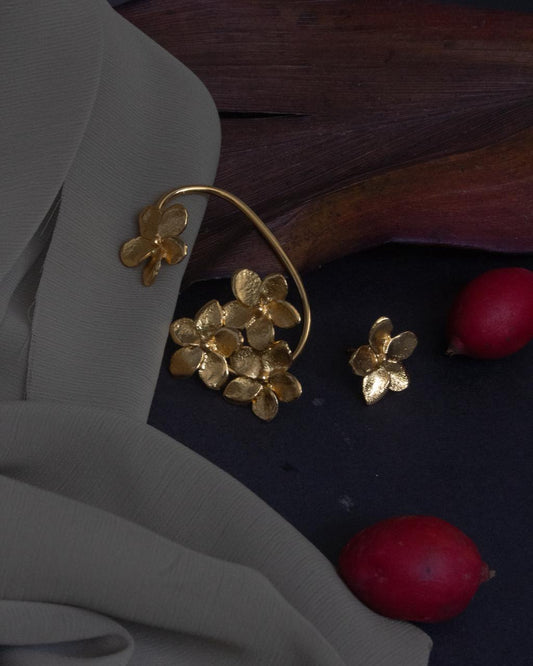 Earcuff Bloom/Orejera Florecer