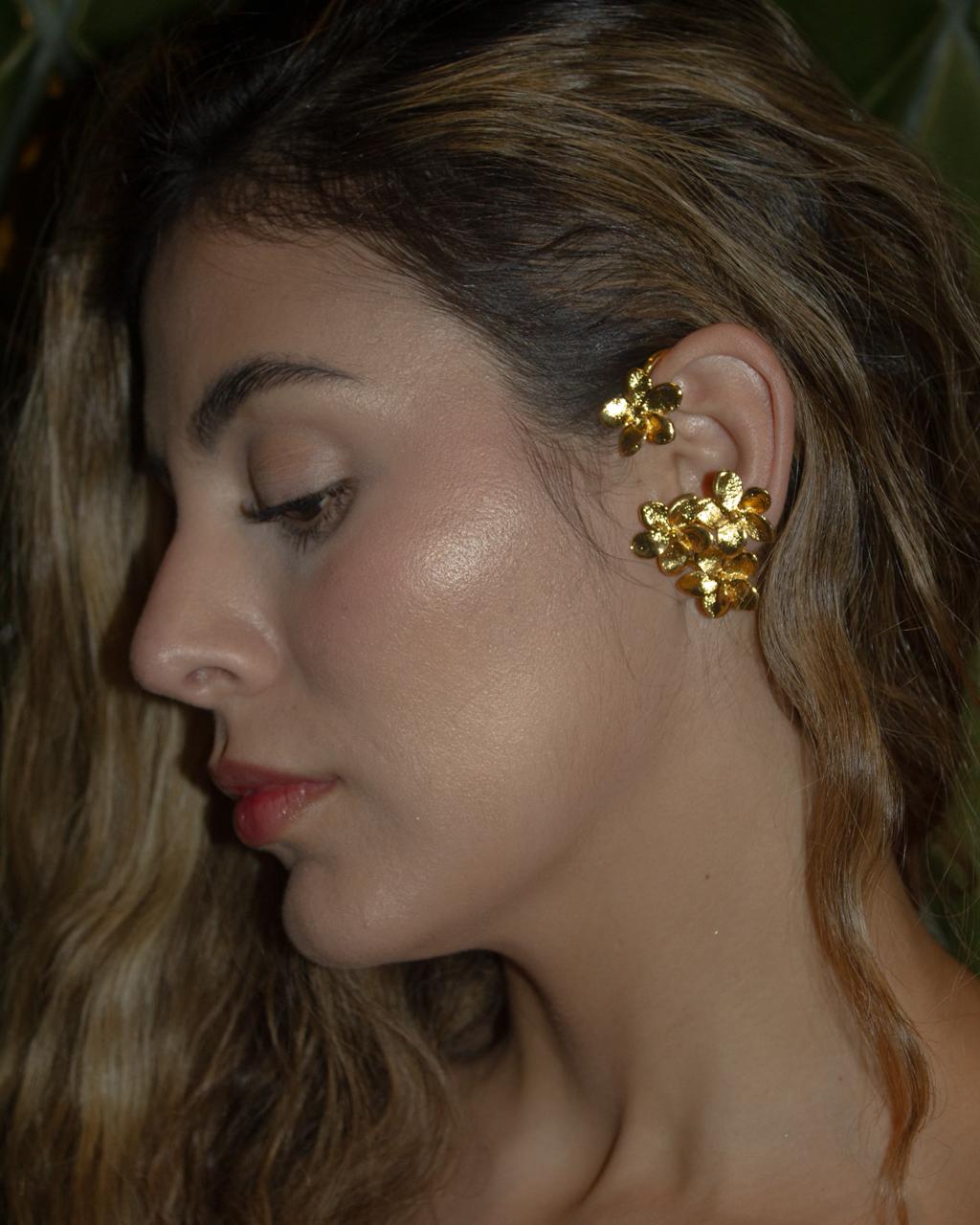 Earcuff Bloom/Orejera Florecer