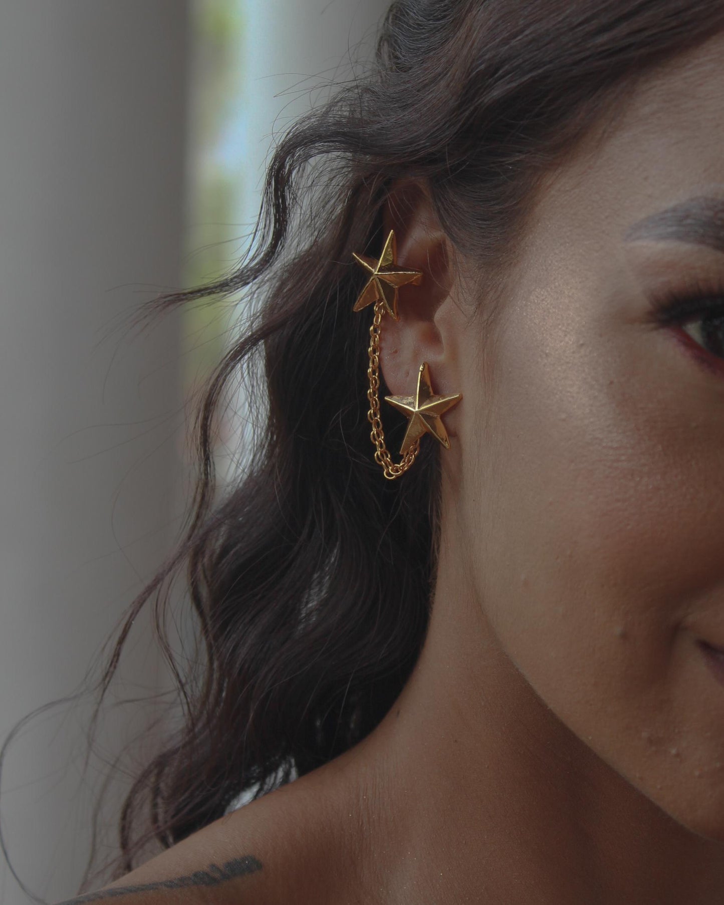 Star earcuff/ Orejera Estrella